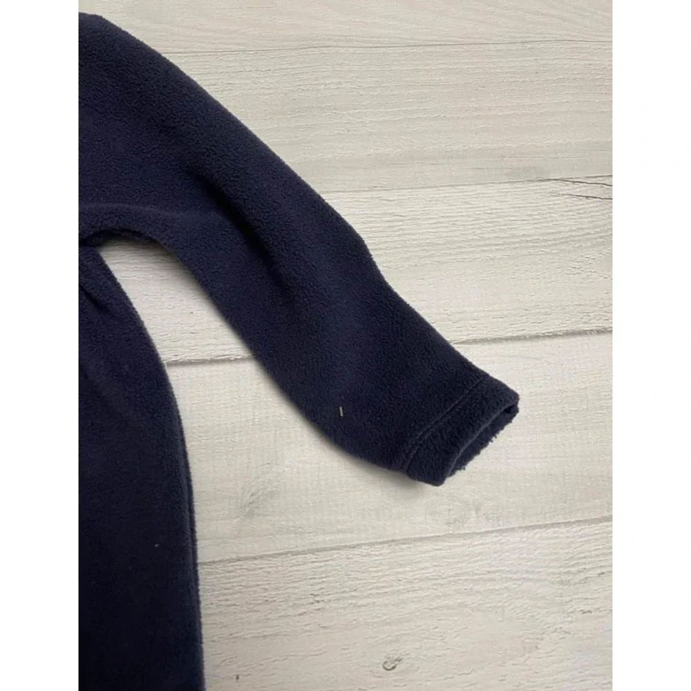 Old navy baby‎ fleece footed sleeper navy blue 3-6 months